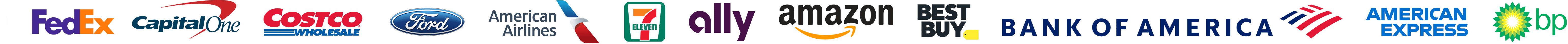 Business credit vendor logos