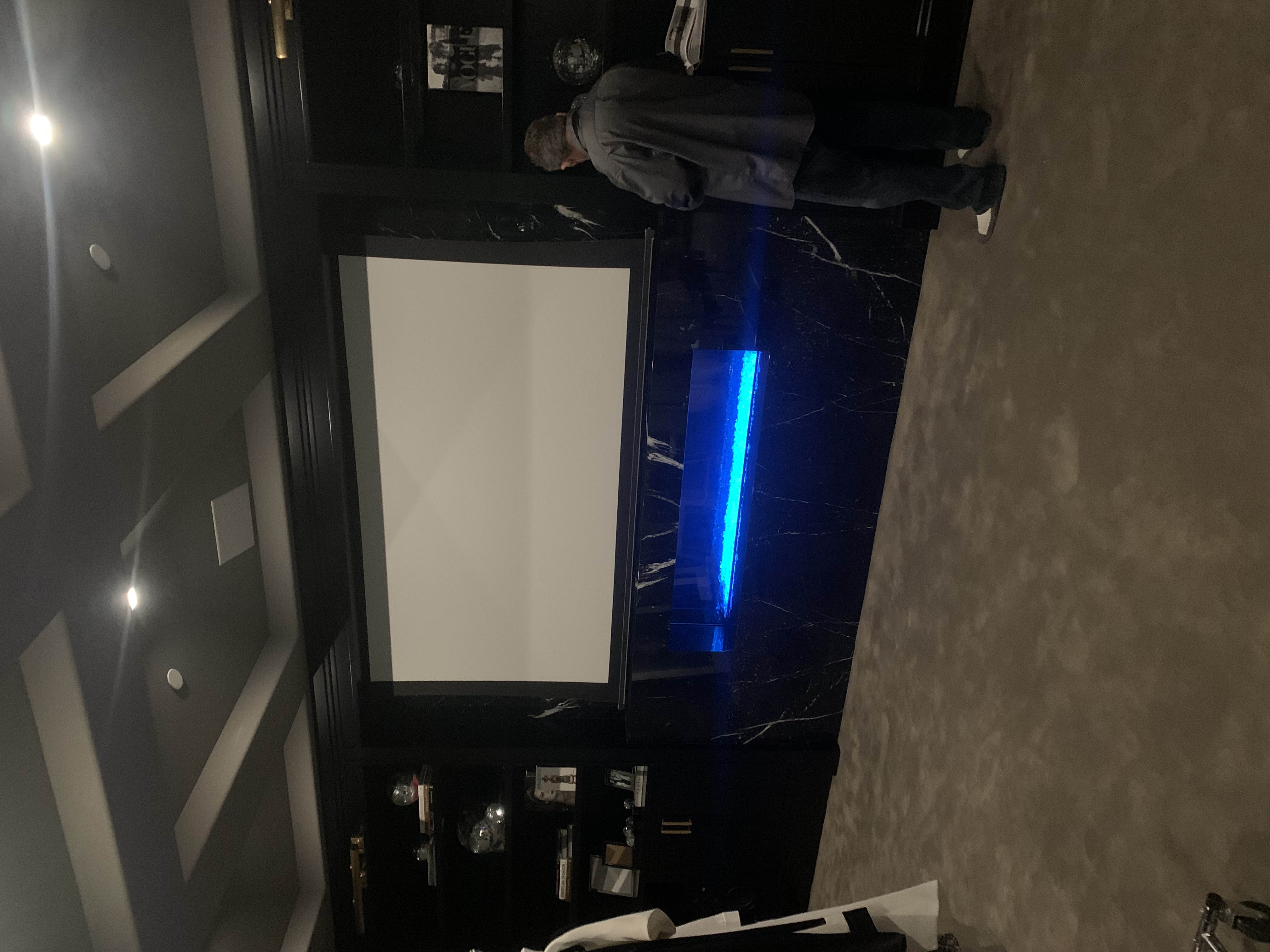 Paris Hilton private home theater installation