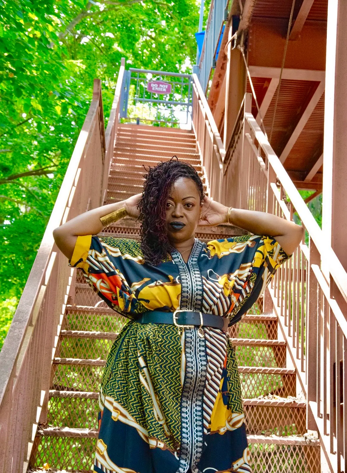 A high-achieving woman of faith, reflective and composed