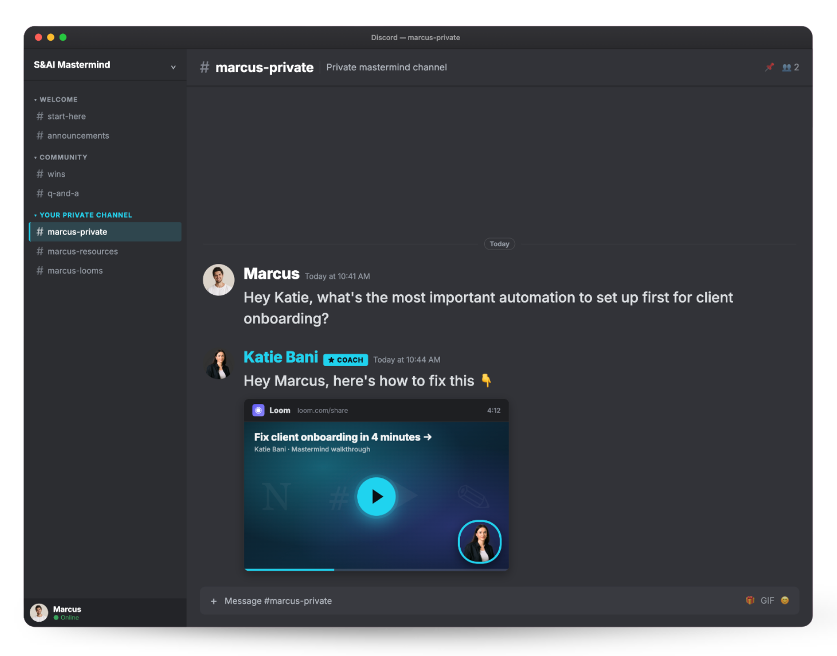 Fast Feedback animation preview