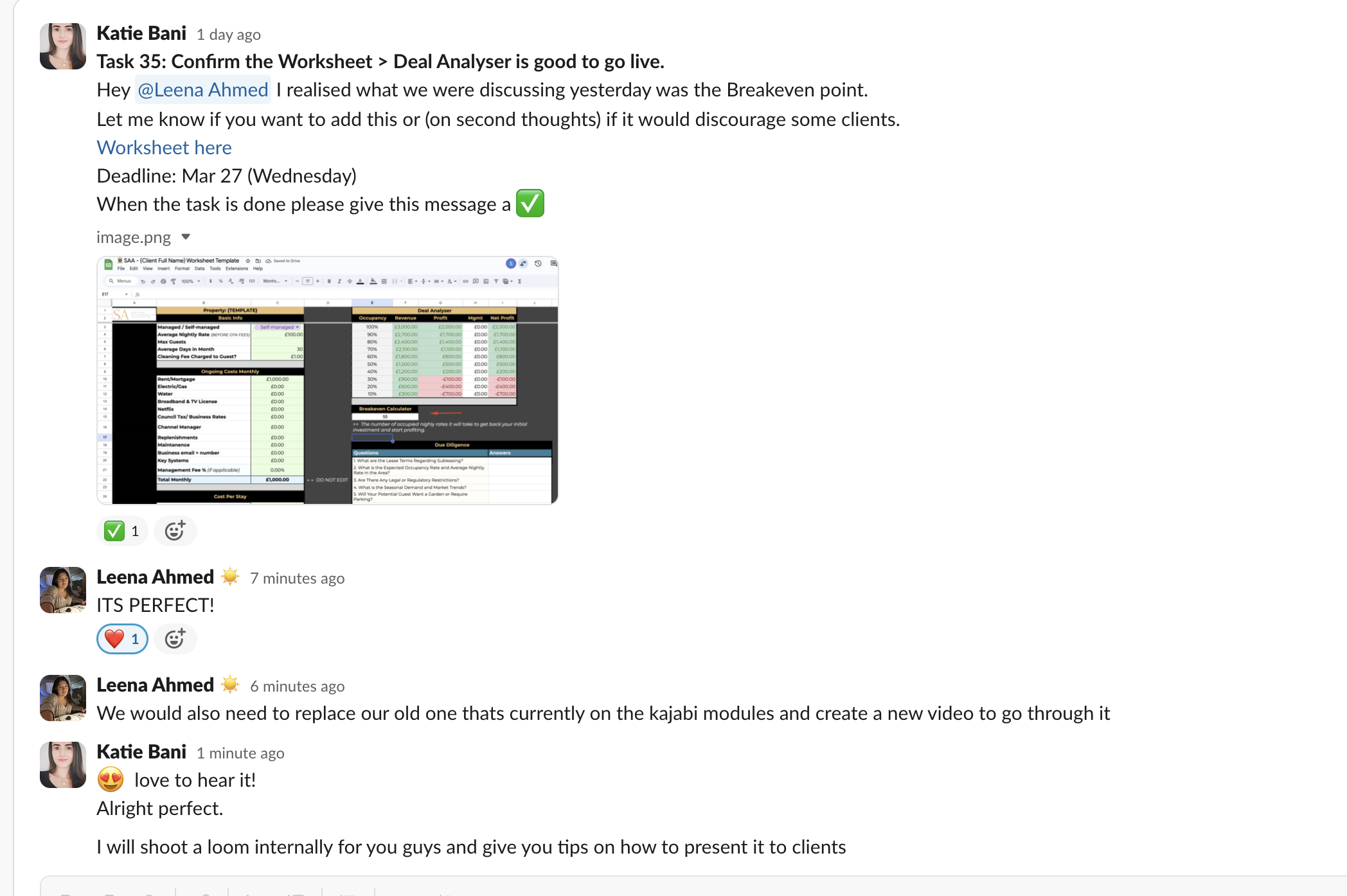 Client win