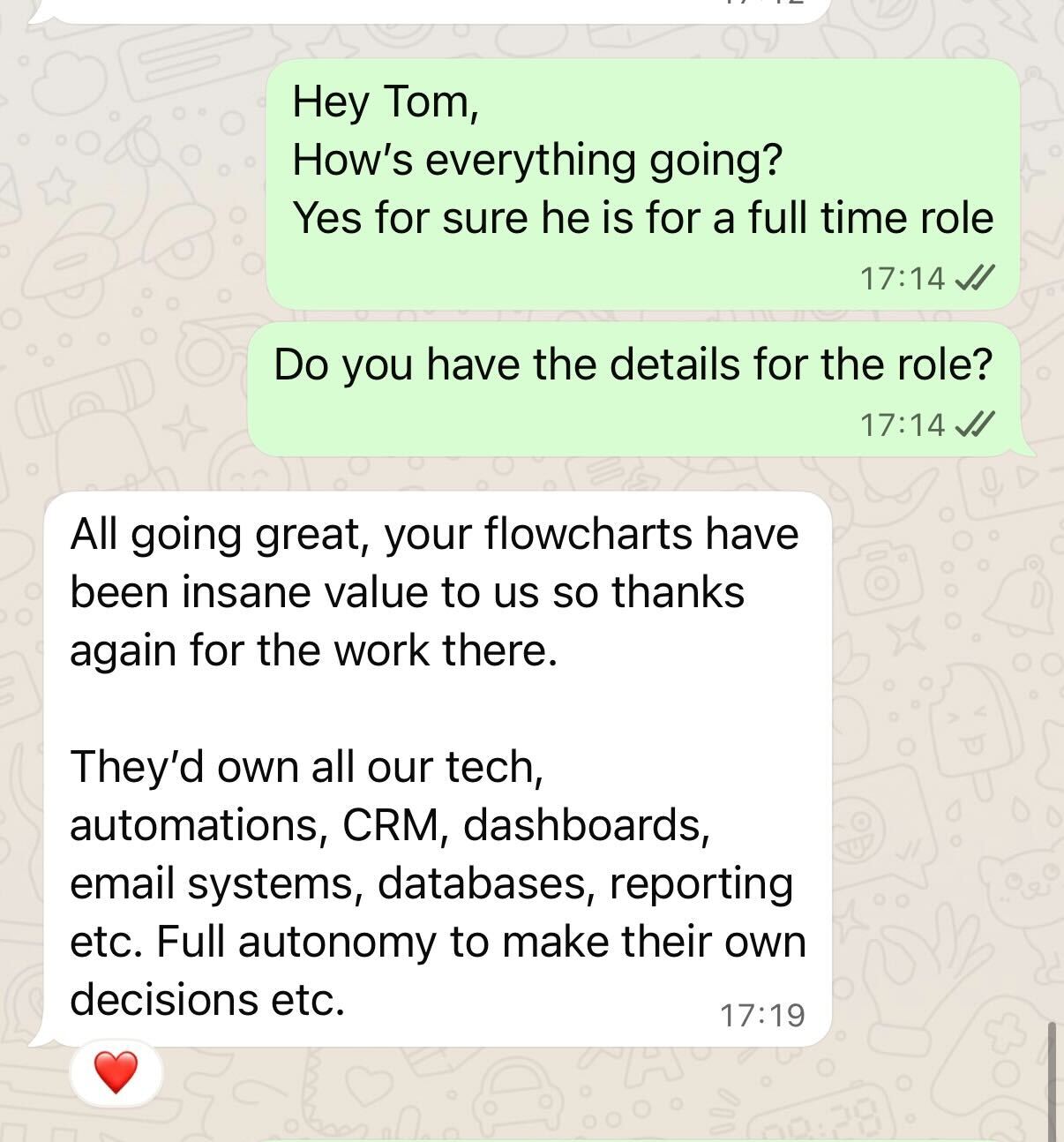 Client win