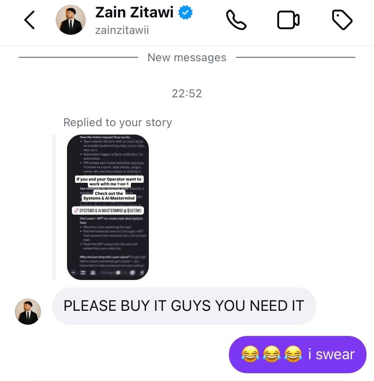 Client win