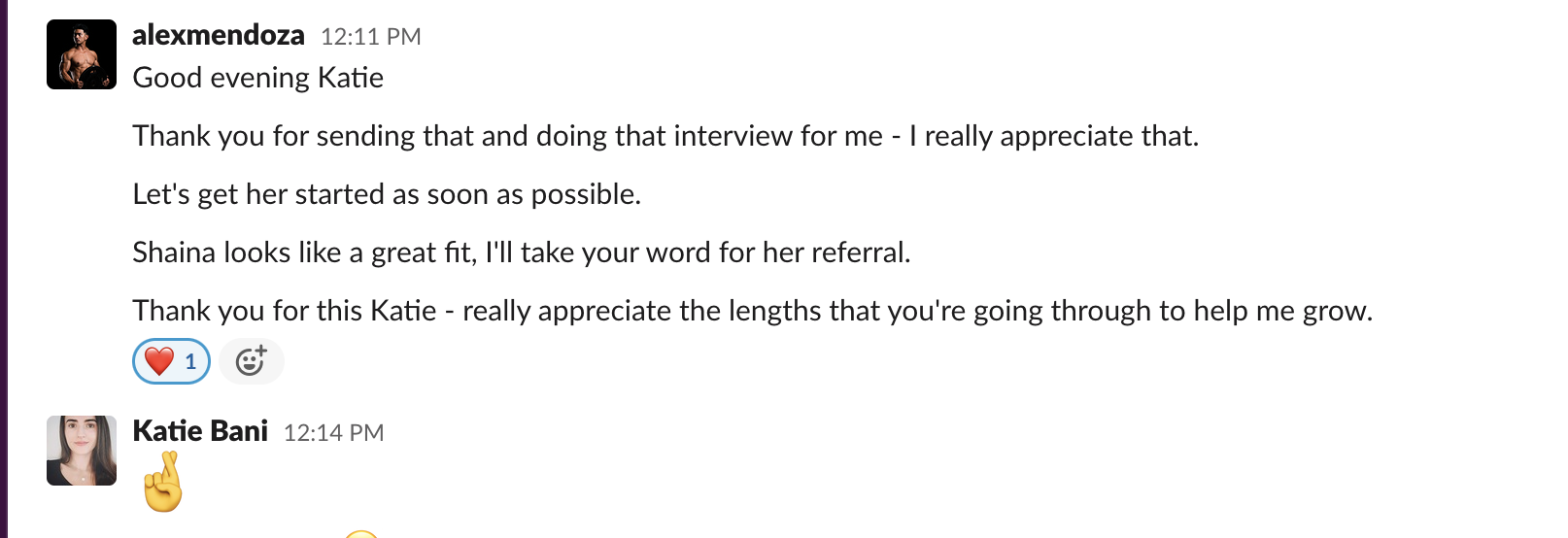 Client win