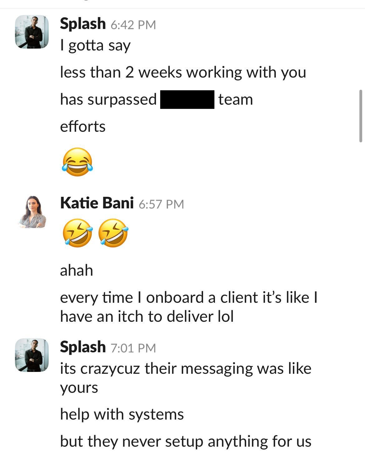 Client win