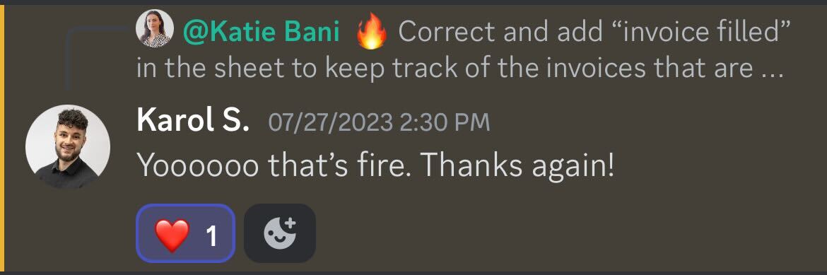 Client win