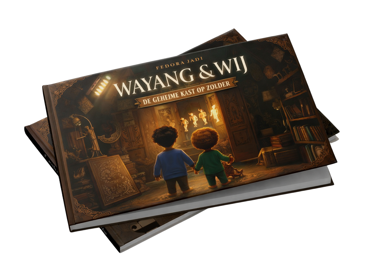 Wayang & Wij – boek mockup