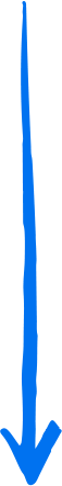 A blue arrow pointing down