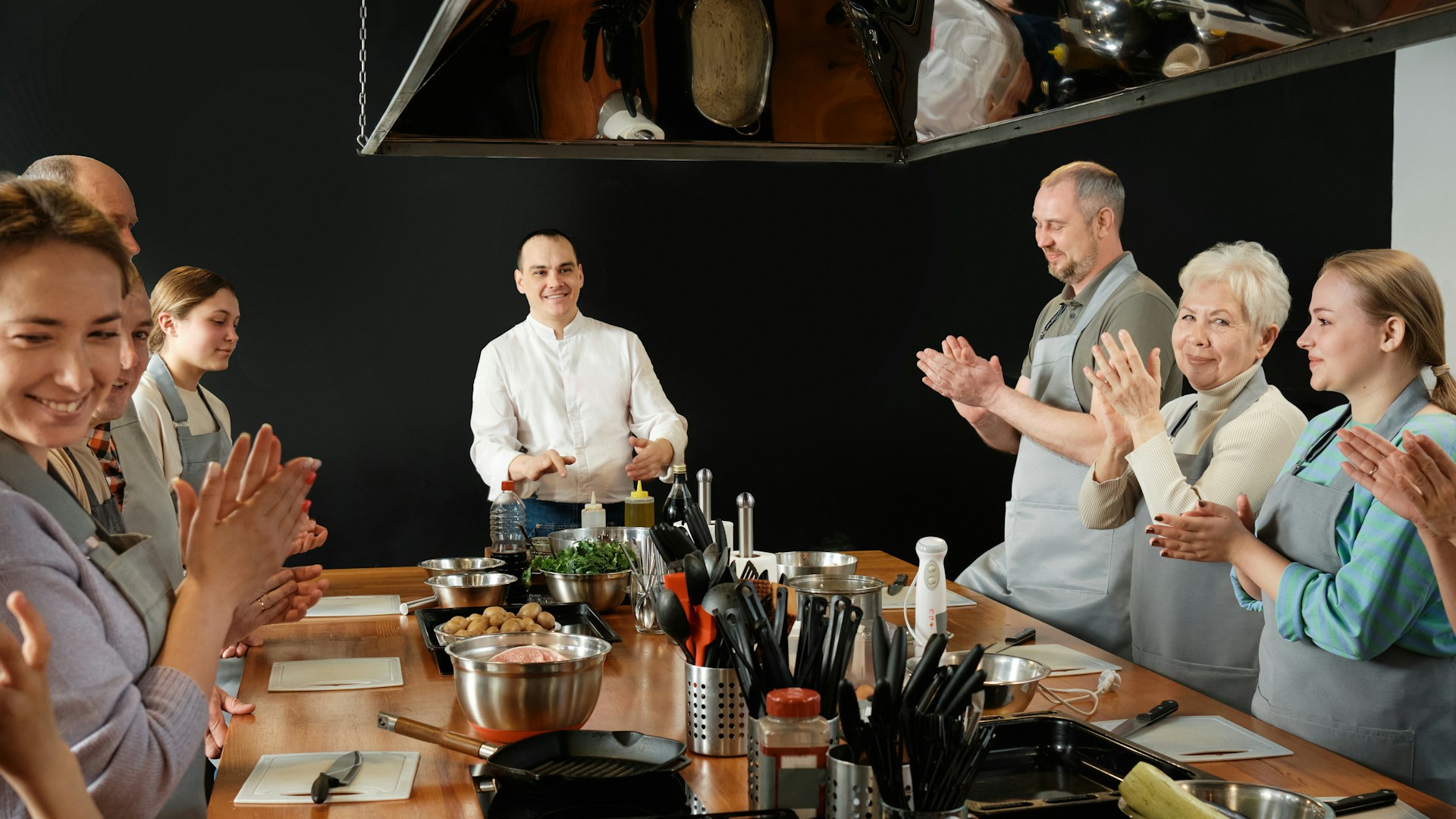 Using a Cooking Class Venue for Family Reunions and Food Fun