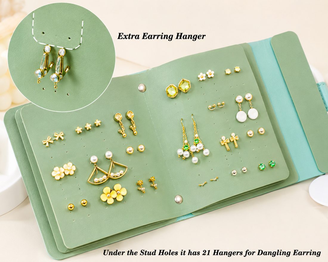 Earring hanger detail