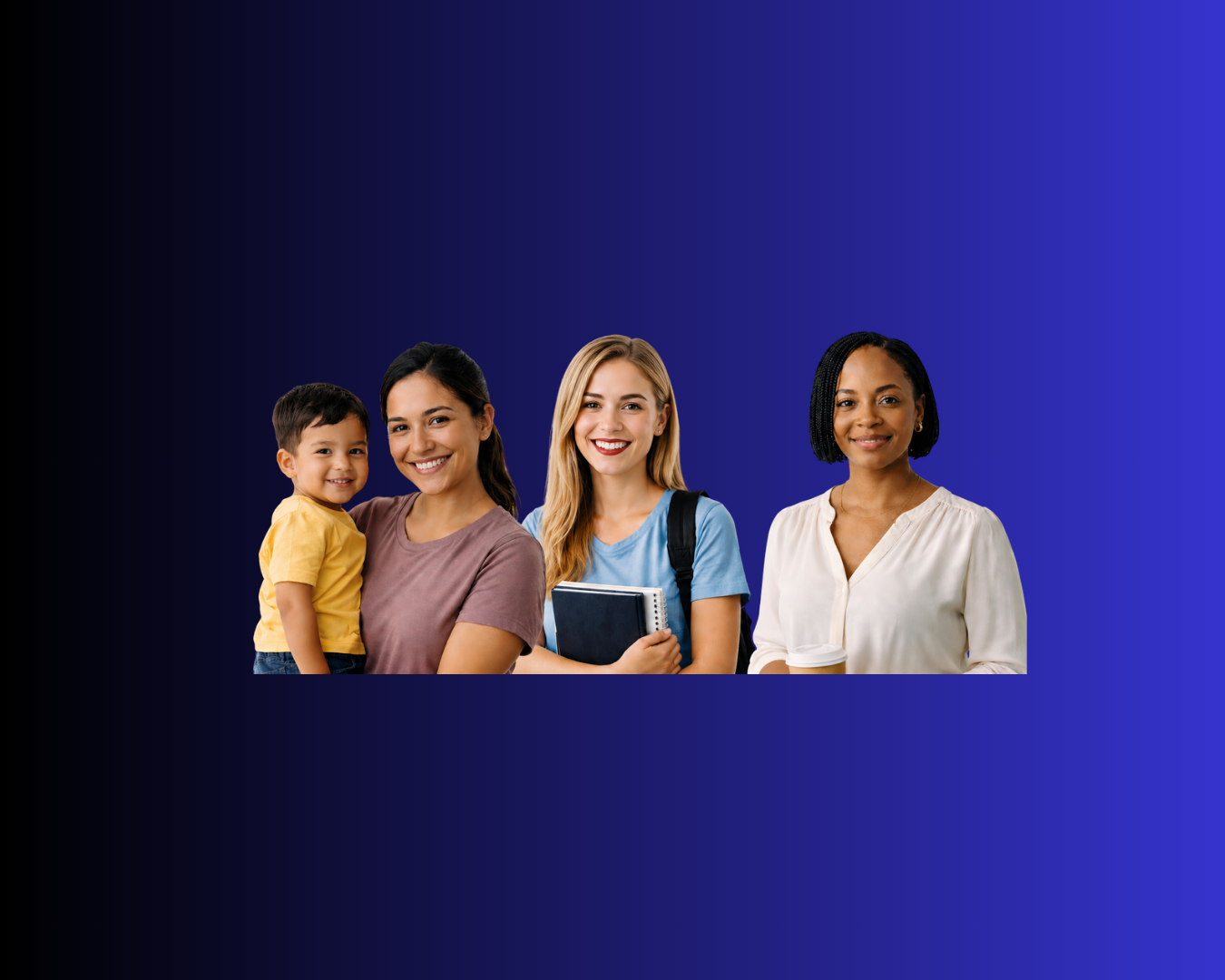 Dental team working together