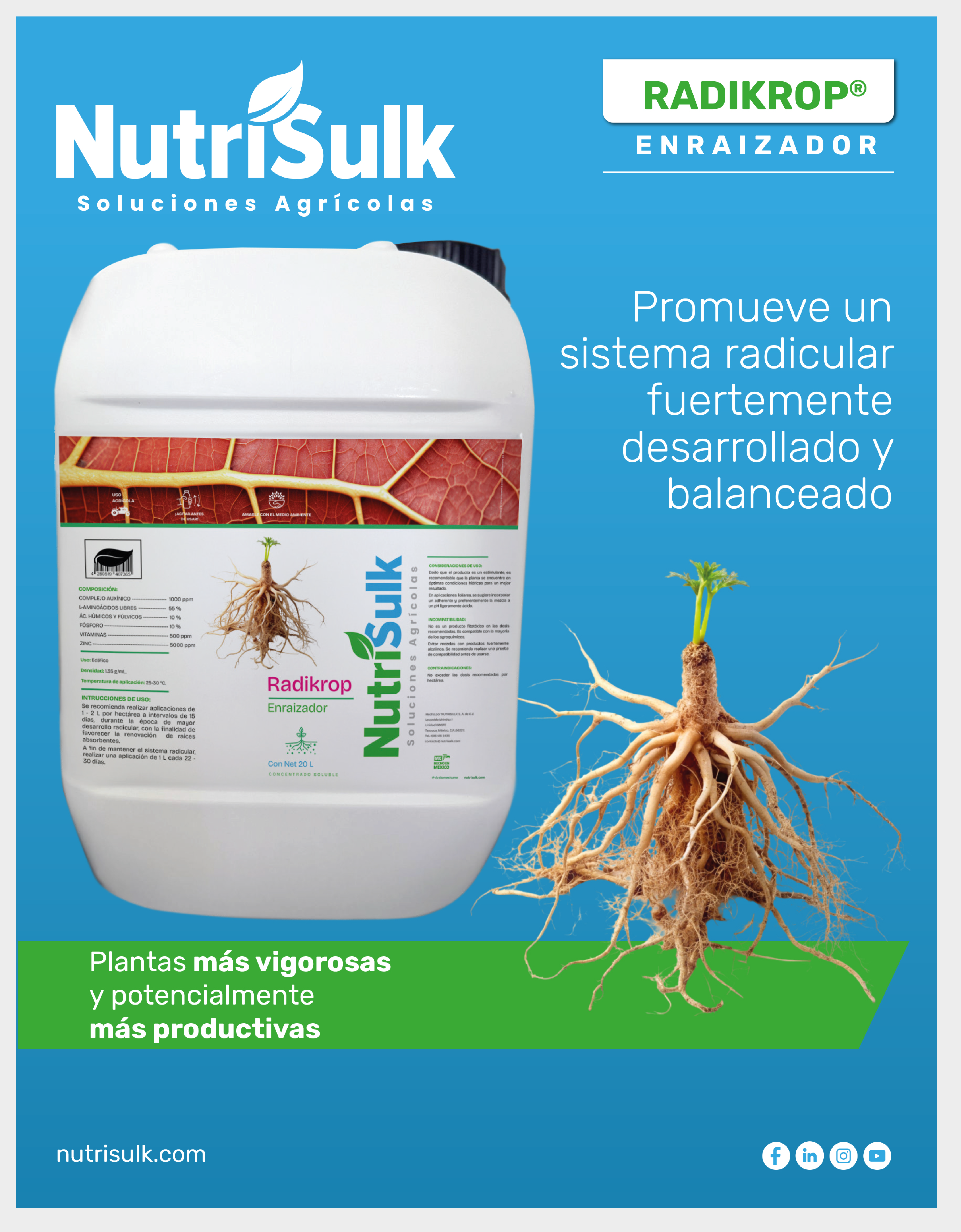 Enraizador NutriSulk