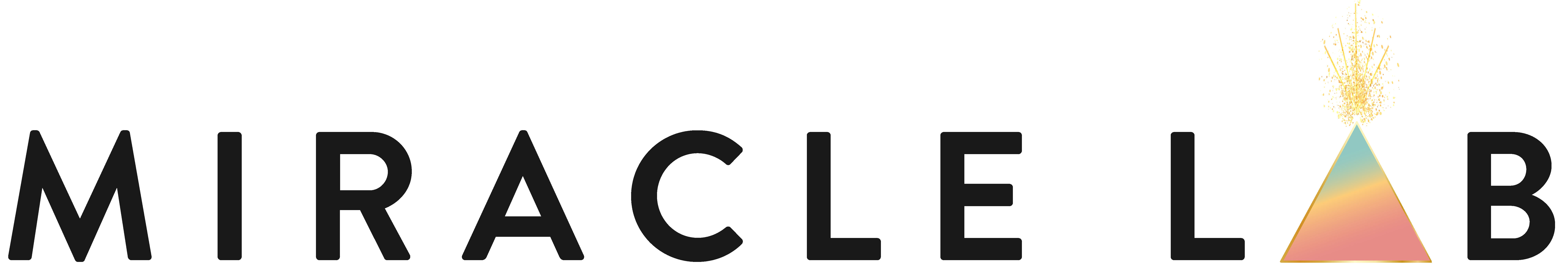 Miracle Lab Brand Logo with triangle