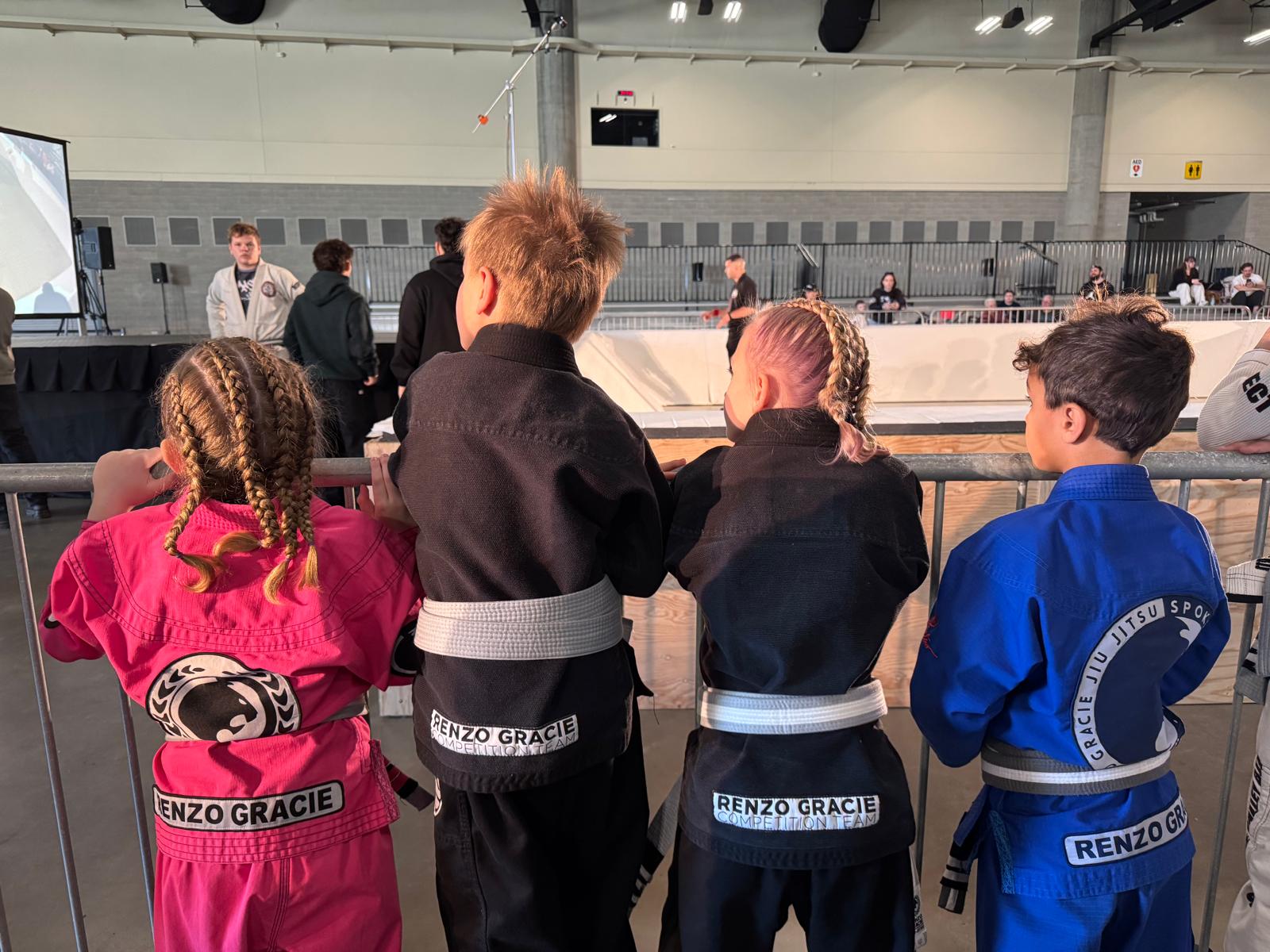Jiu Jitsu kids at a bjj tournament Jiu Jitsu kids at a bjj tournament