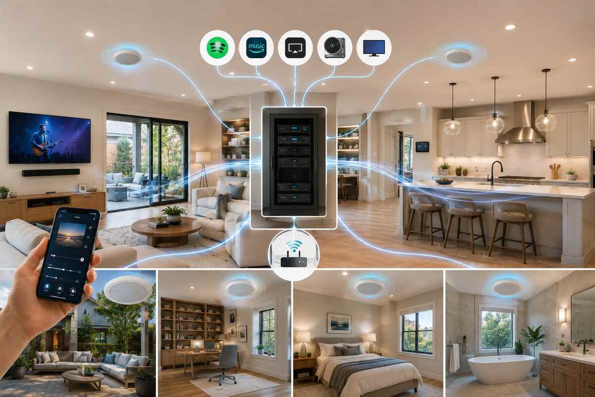 custom-whole-home-audio-system-supporting-kitchen-living-room-listening-zones custom-whole-home-audio-system-supporting-kitchen-living-room-listening-zones