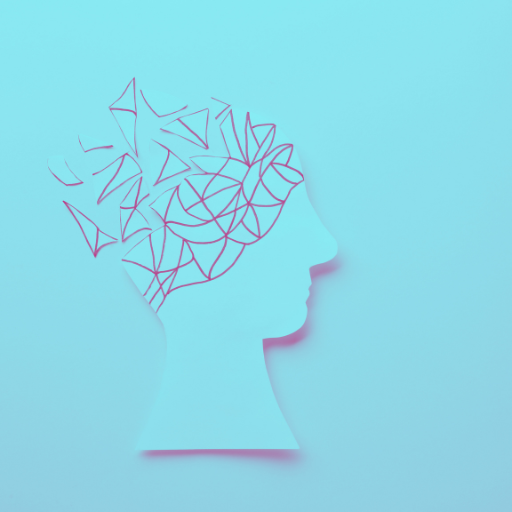 Paper silhouette of a head with tangled thoughts, illustrating business knowledge that needs clear systems.