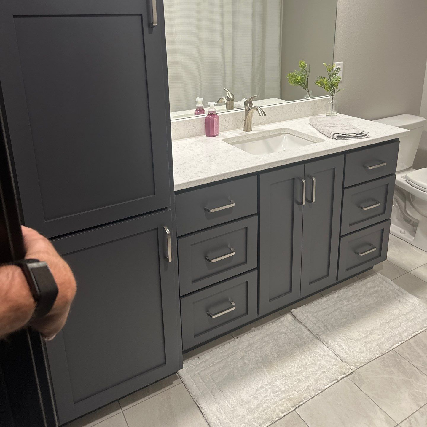 Bathroom Refresh — master bath remodel in Ridgeland, WI