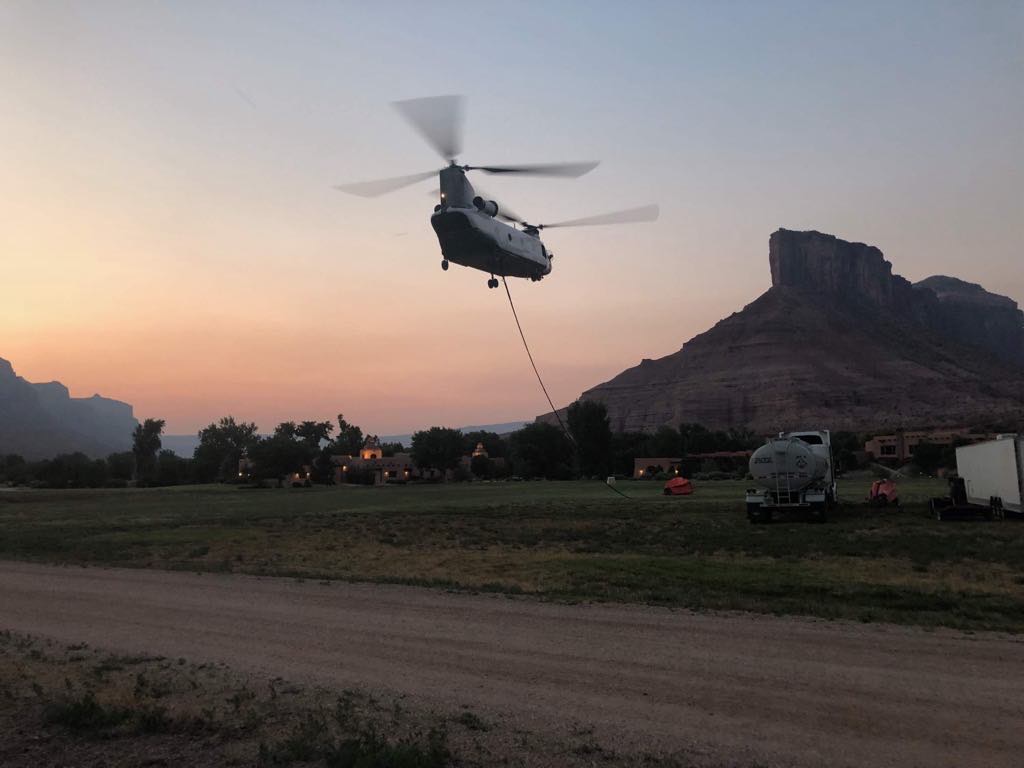 ARC aerial firefighting helicopter operations