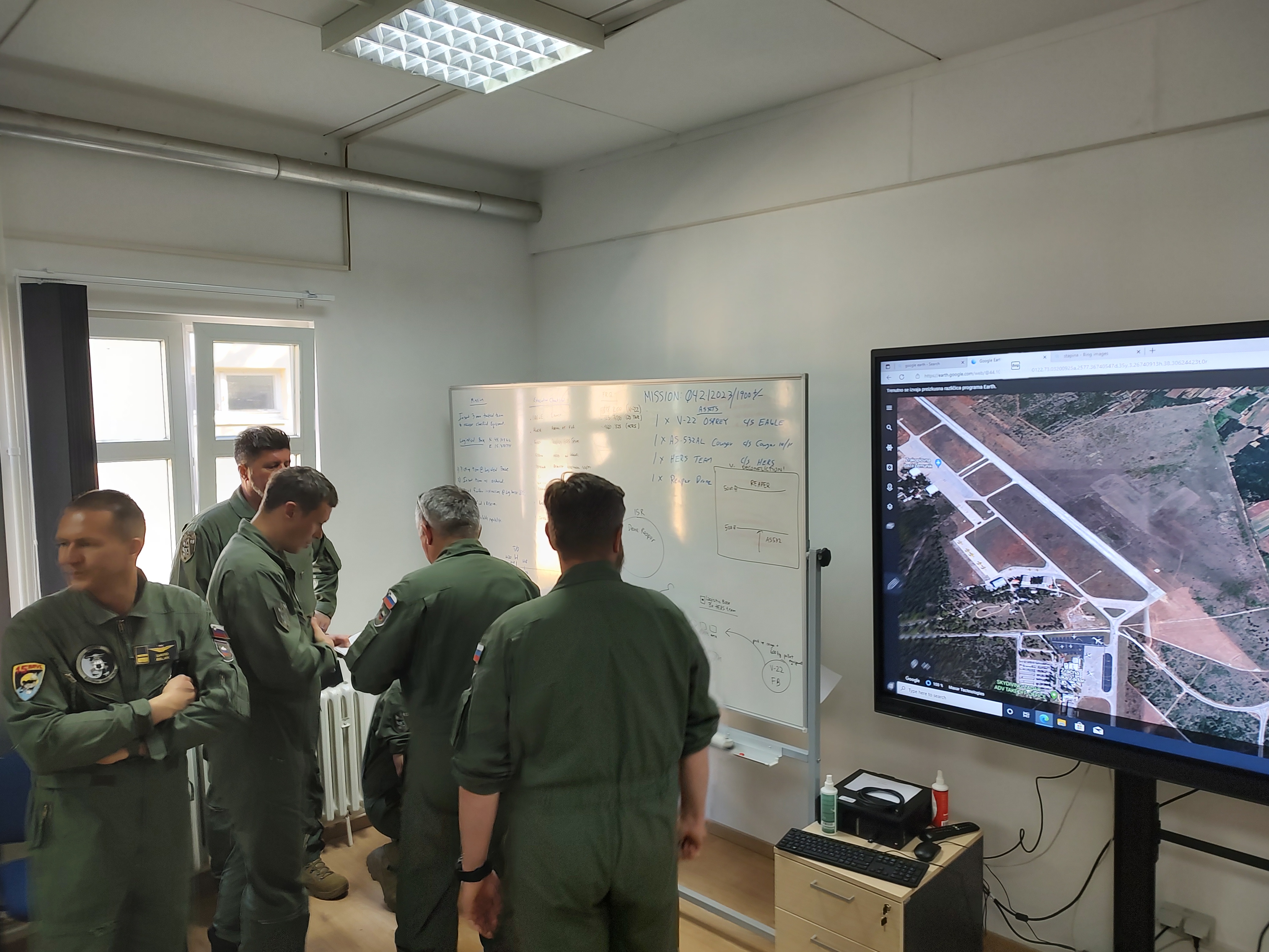 ESAT LLOA classroom training session