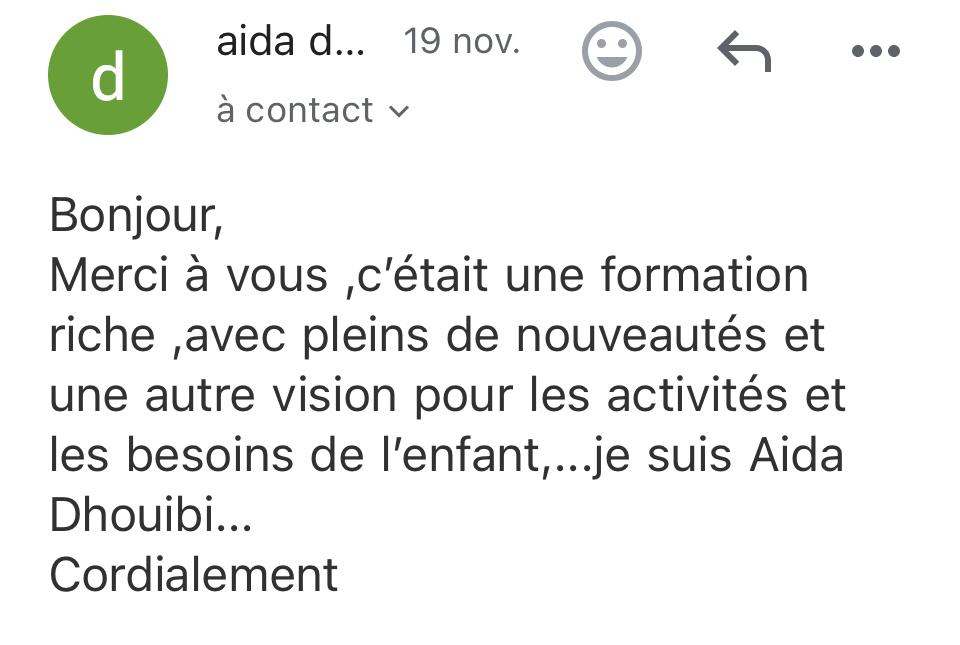 Témoignage éducatrice Montessori