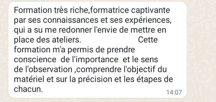 Capture témoignage Montessori Authentique