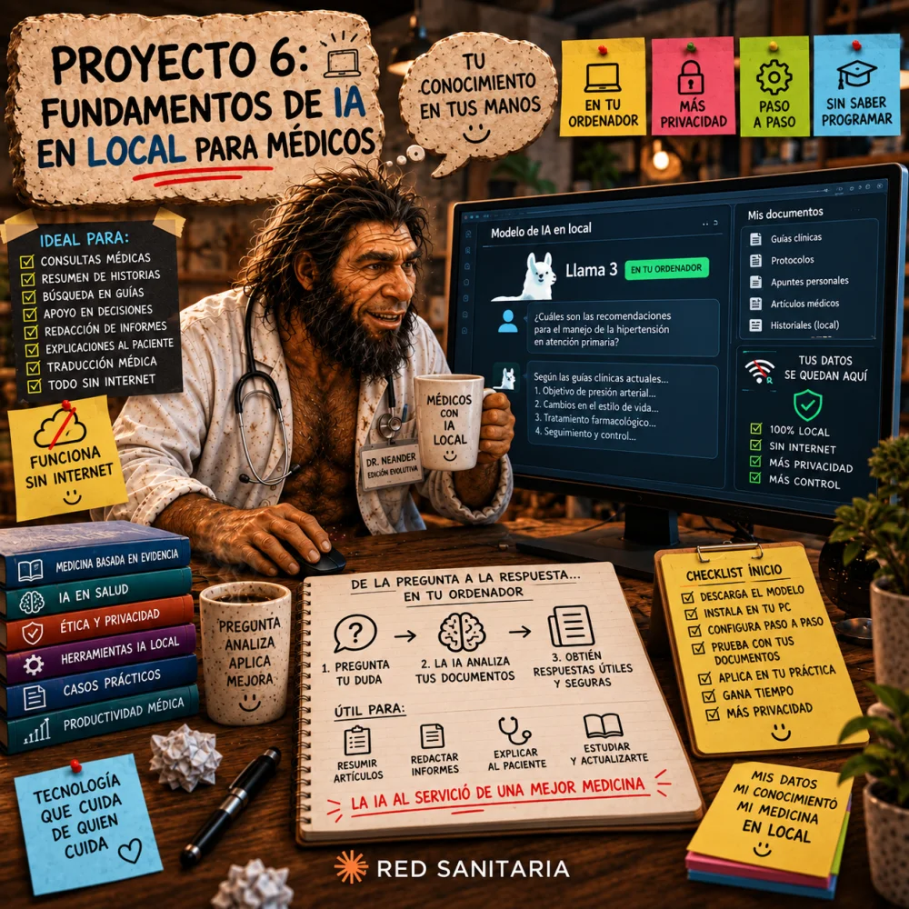 Proyecto 6: Fundamentos de IA en local para médicos