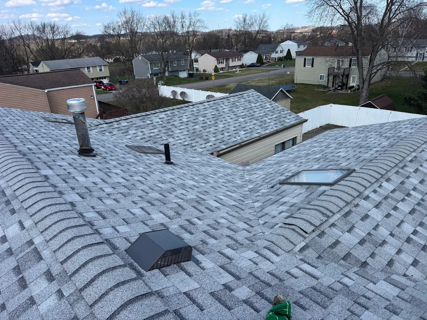 Composite Roof Installs in Pittsburgh