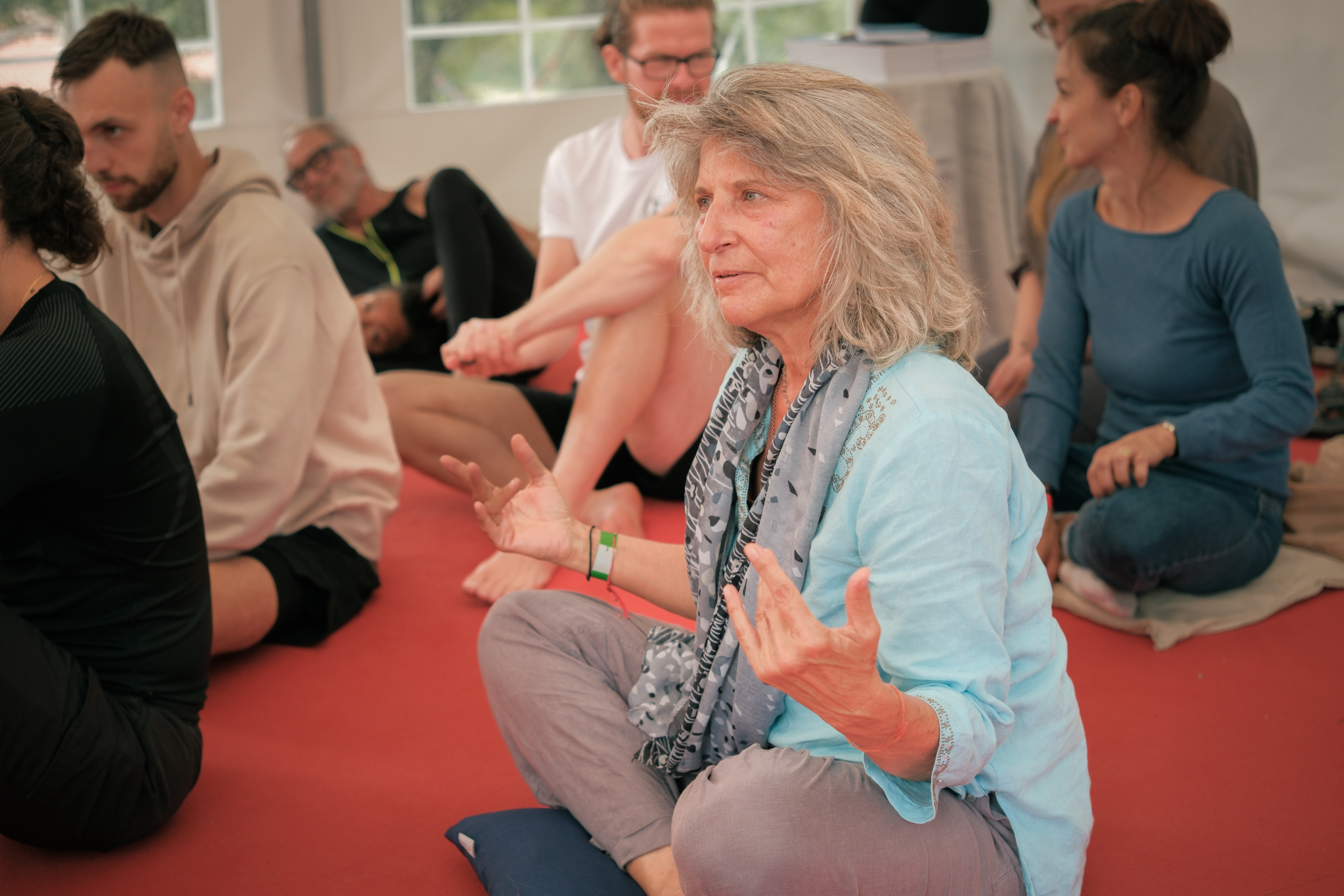 Live residential breathwork training in Tuscany