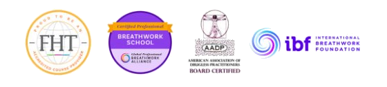 FHT, AADP, GPBA and IBF accreditation badges