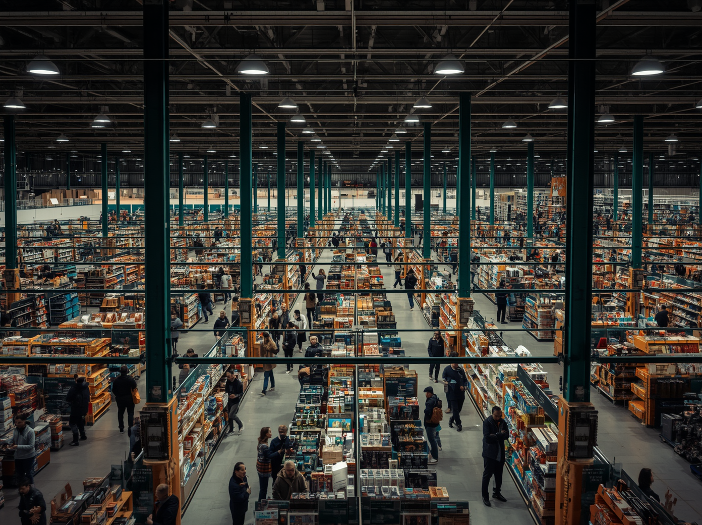 Multi-site retail network