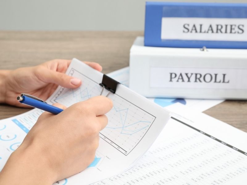 Graphic depicting payroll accuracy, showcasing payroll reporting and compliance with ATO requirements