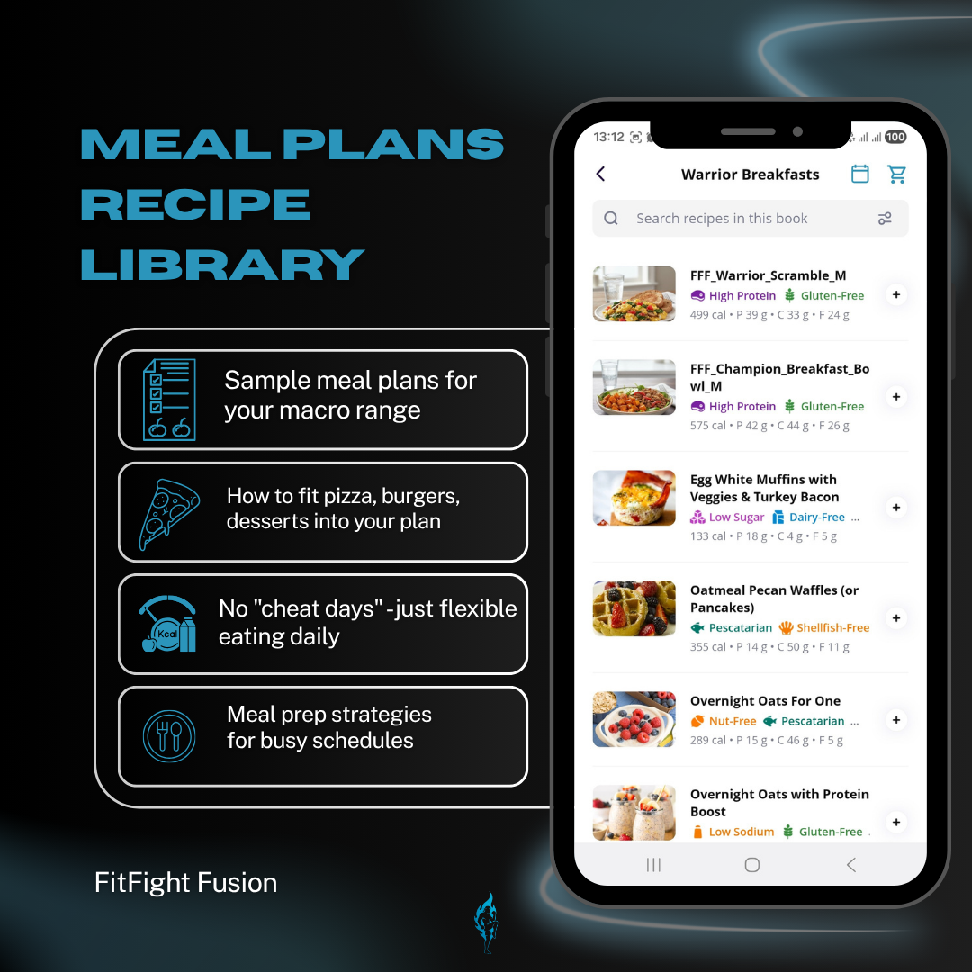 Meal Plans and Recipe Library