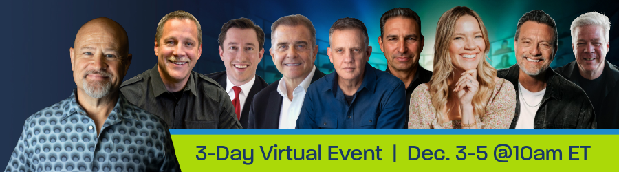 Amazing Speakers for this 3-Day Virtual Event