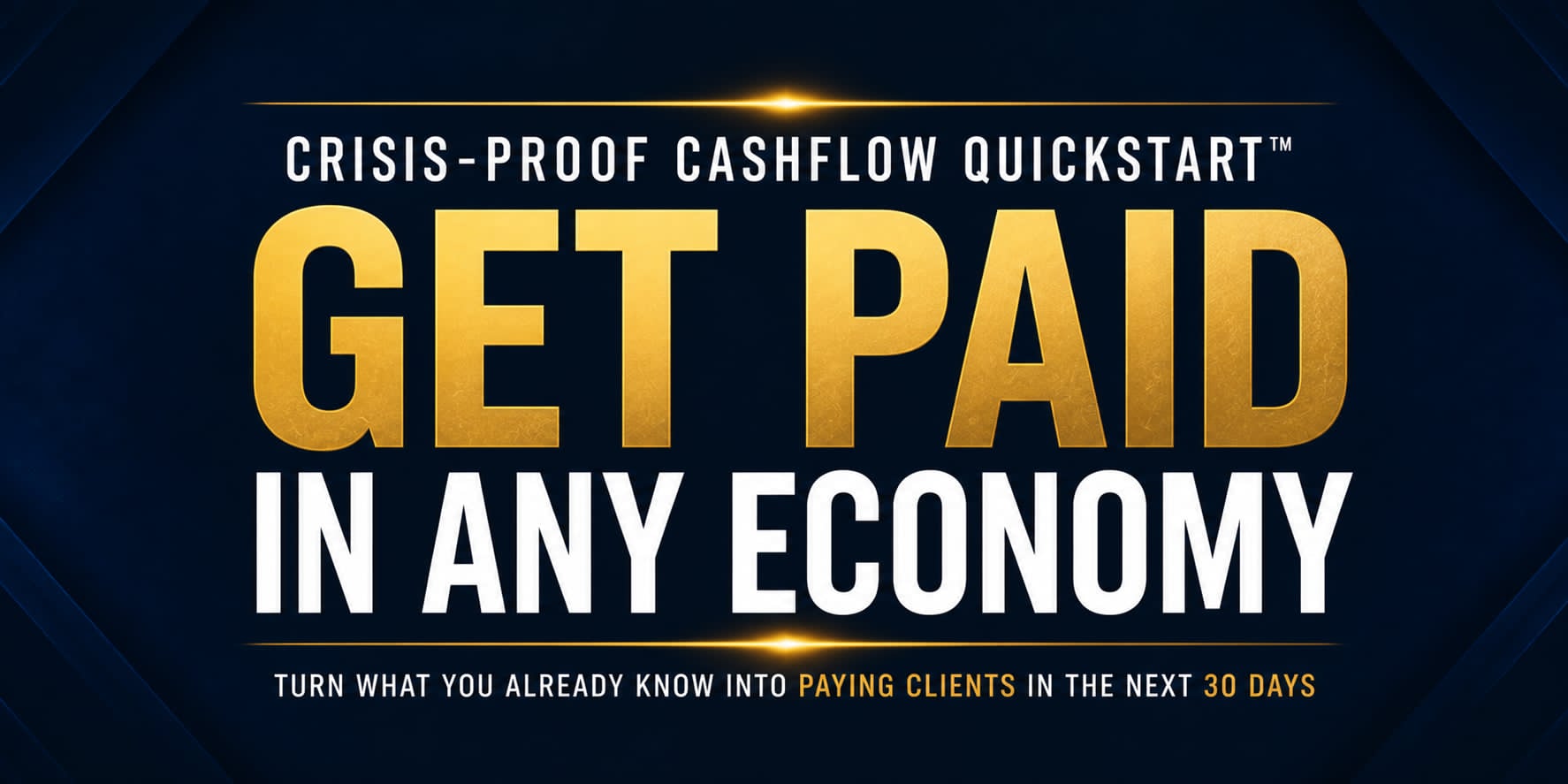 Crisis Proof Cash Flow