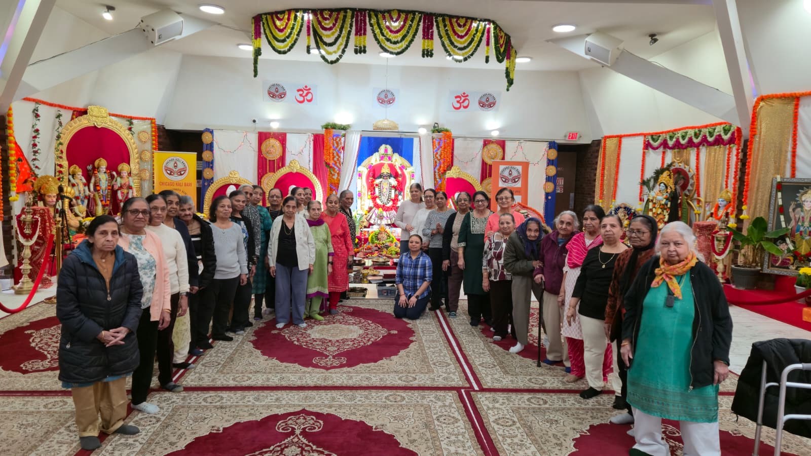 seniors from UMAS adult day care center visiting local temple. seniors from UMAS adult day care center visiting local temple.