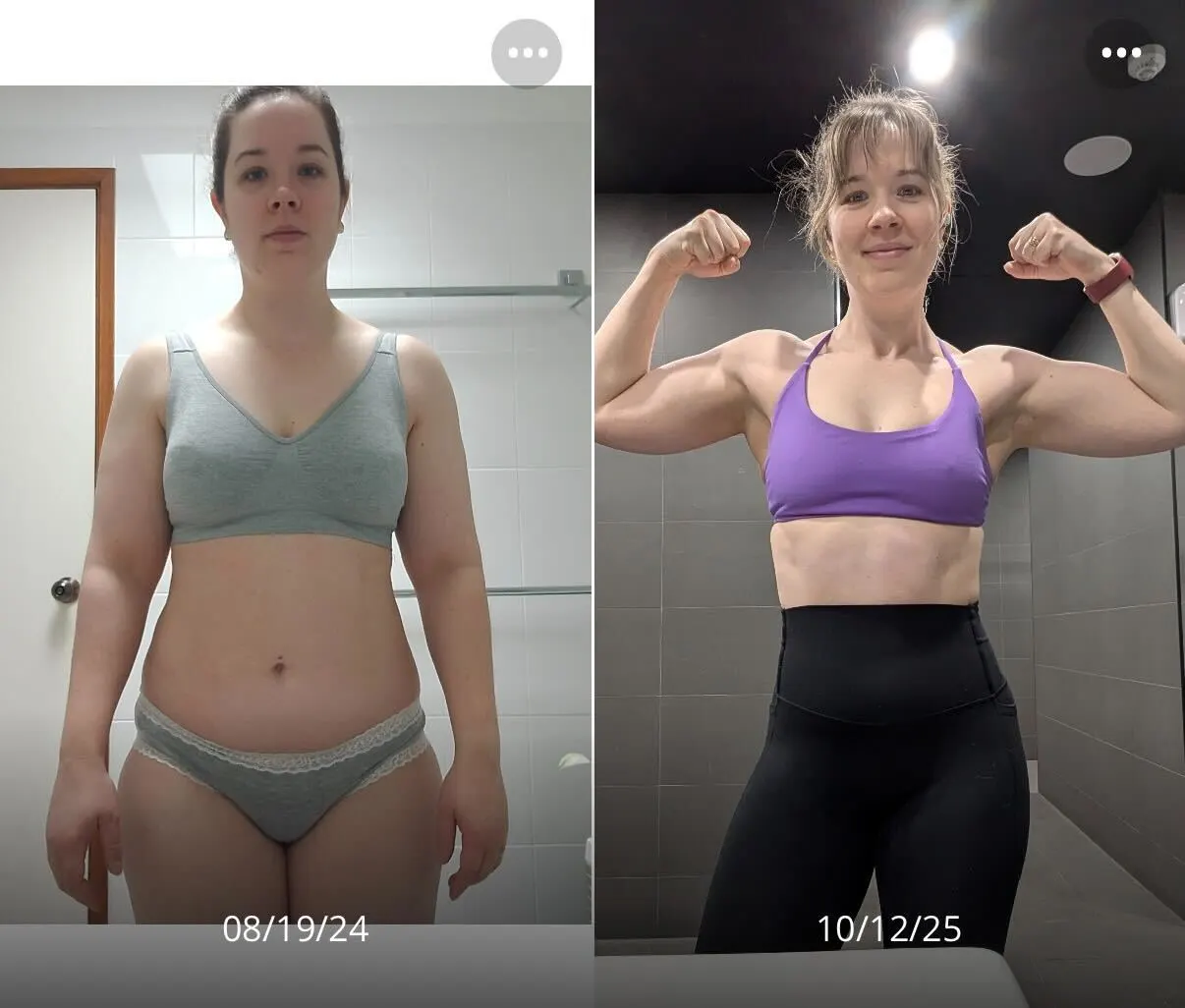 Katie's transformation