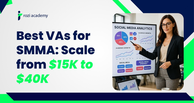 Smma Team Roles Best VAs for SMMA: The 6 Roles That Helped Us Scale from $15K to $40K/Month
