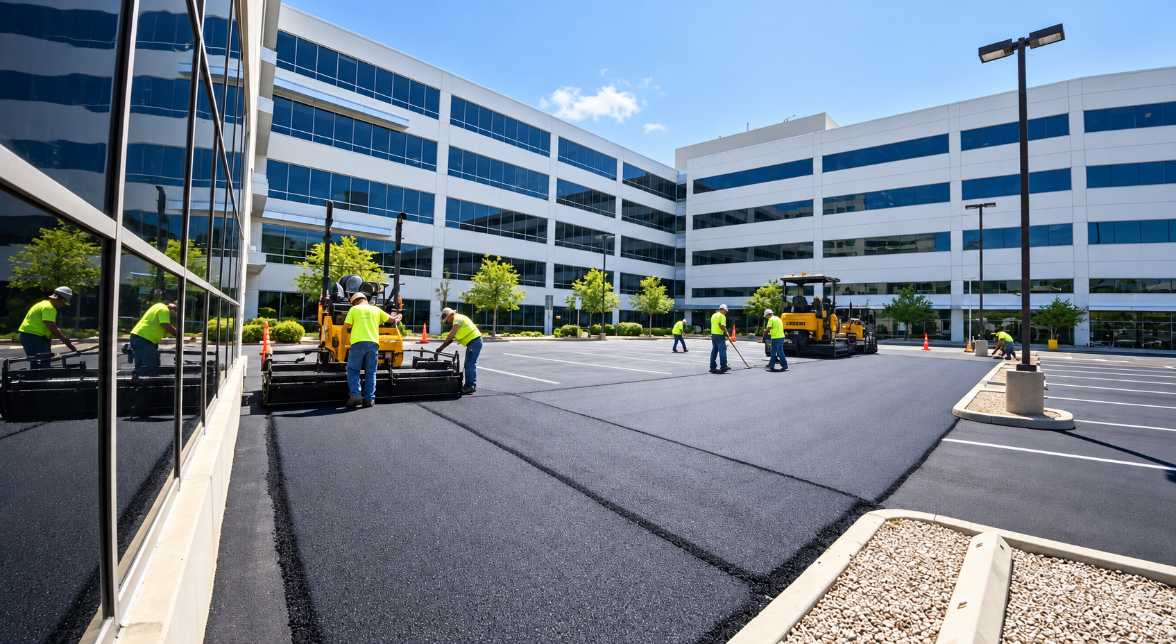 Parking Lot Paving in Detroit