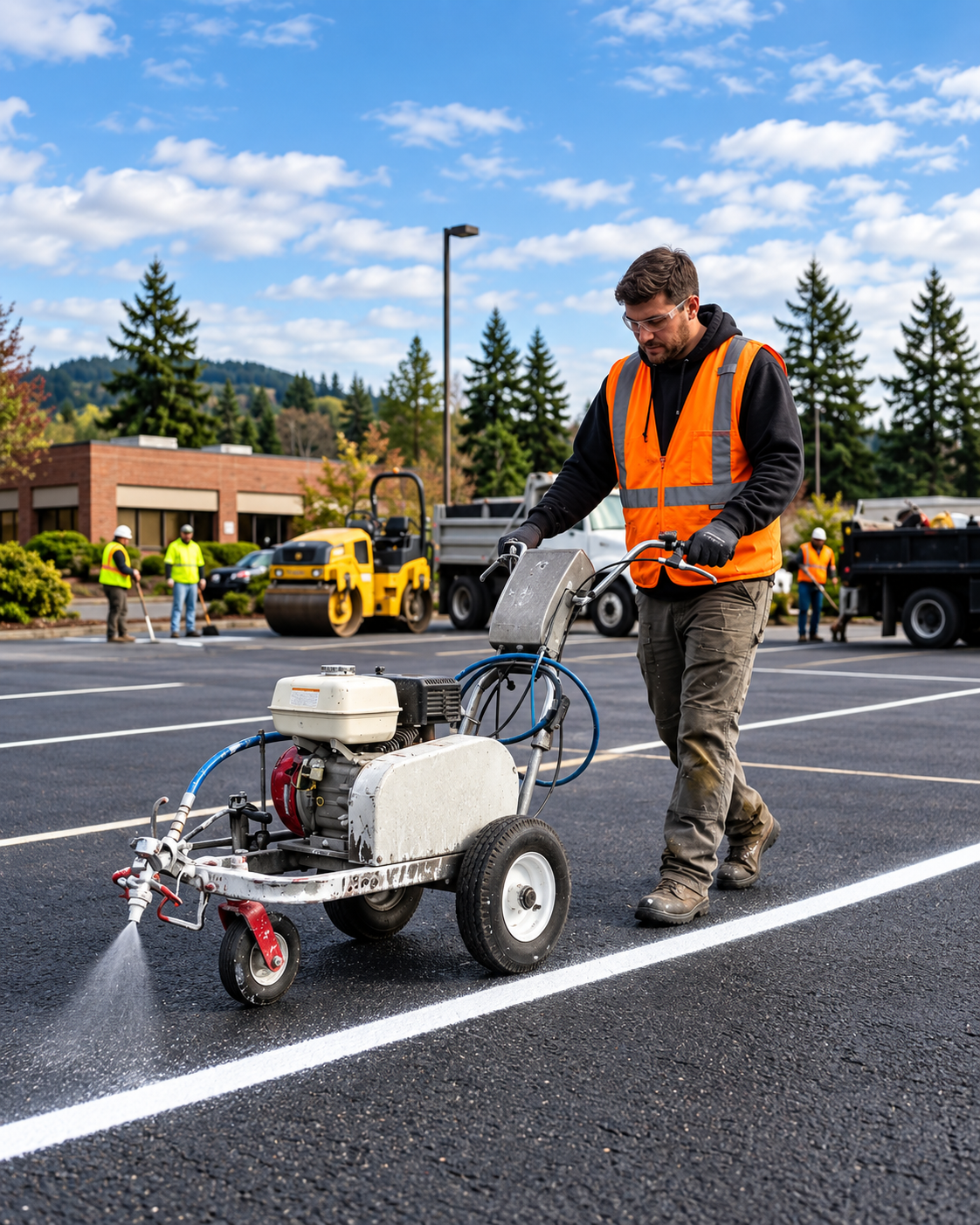 Grand Rapids Asphalt Striping