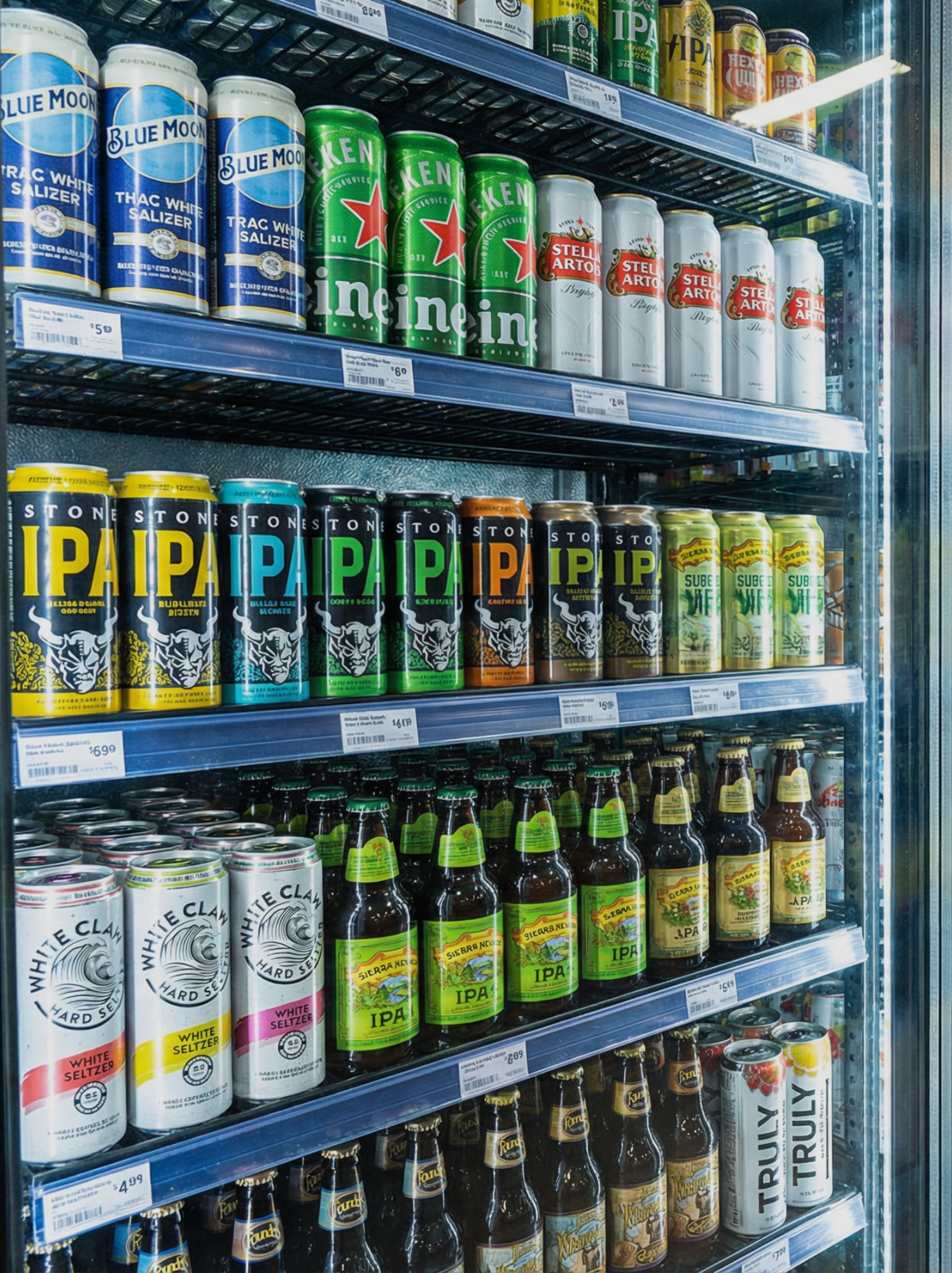 Craft beers and specialty brews at SM Gas