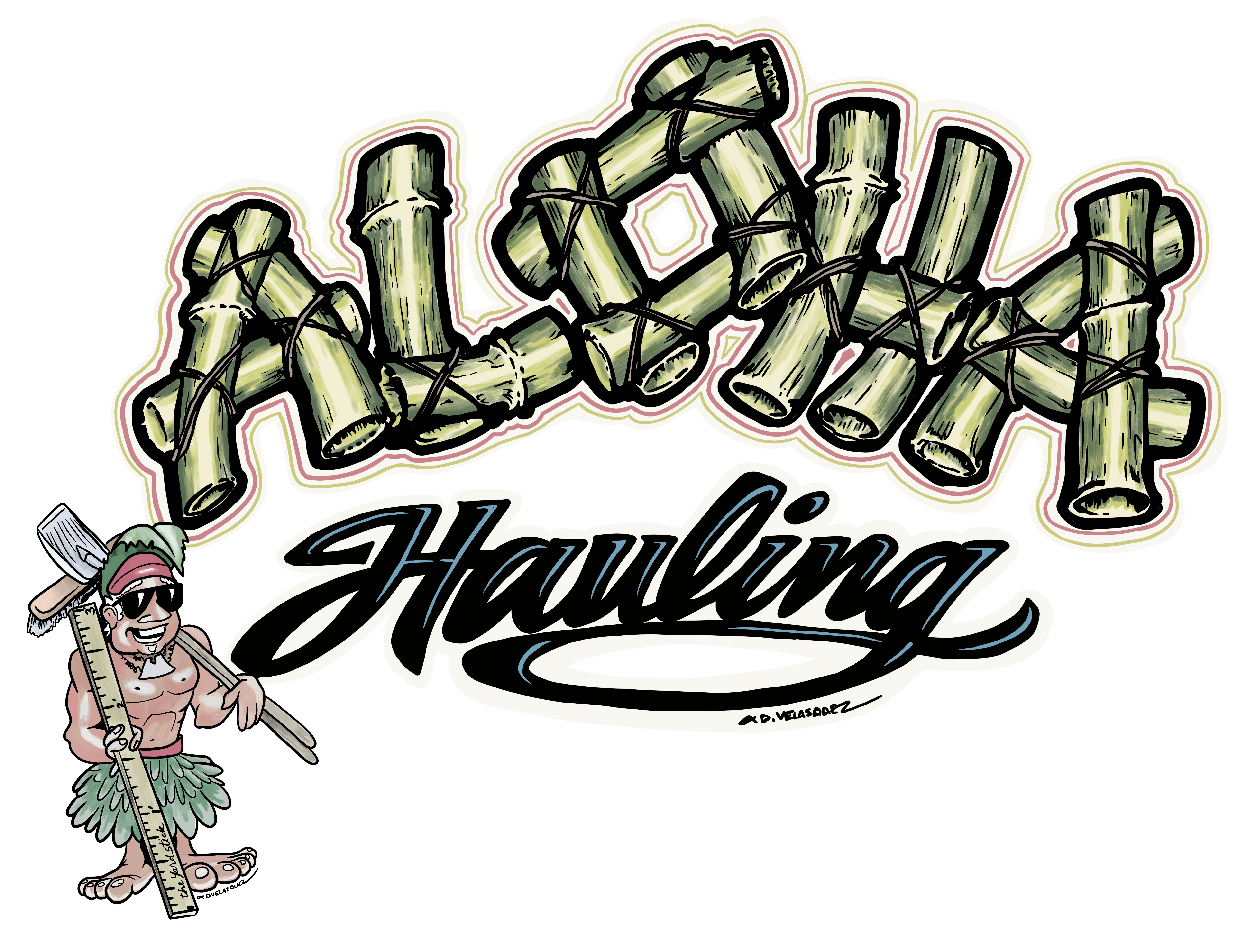 Aloha Hauling logo