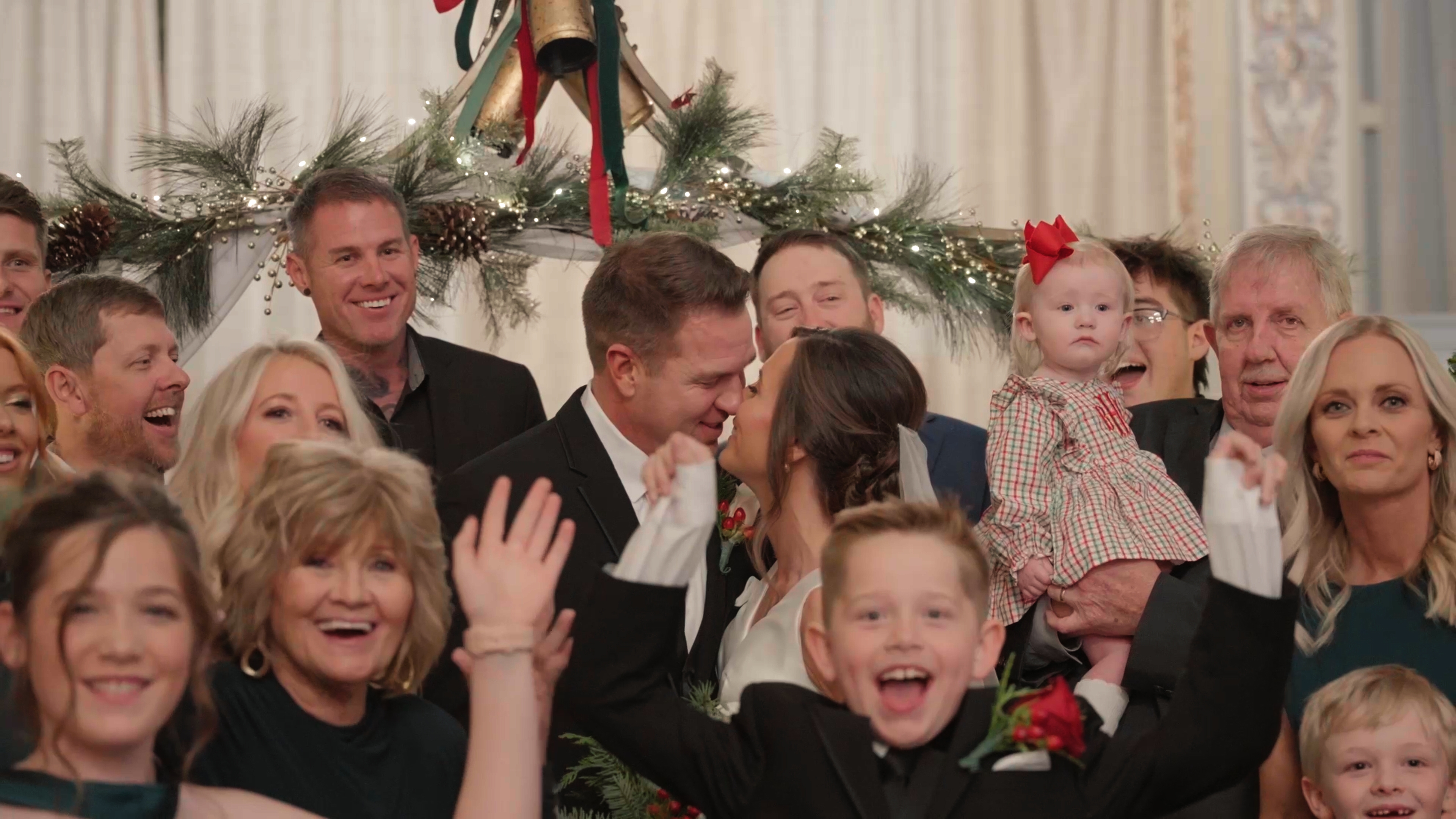 Justin and Jordan wedding photo