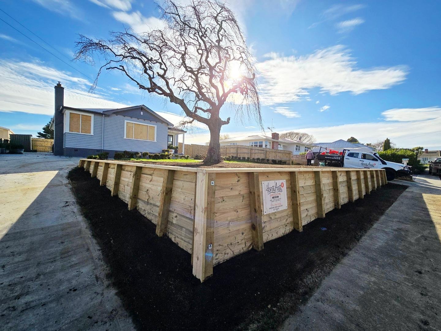 Custom timber fence installation in Whanganui