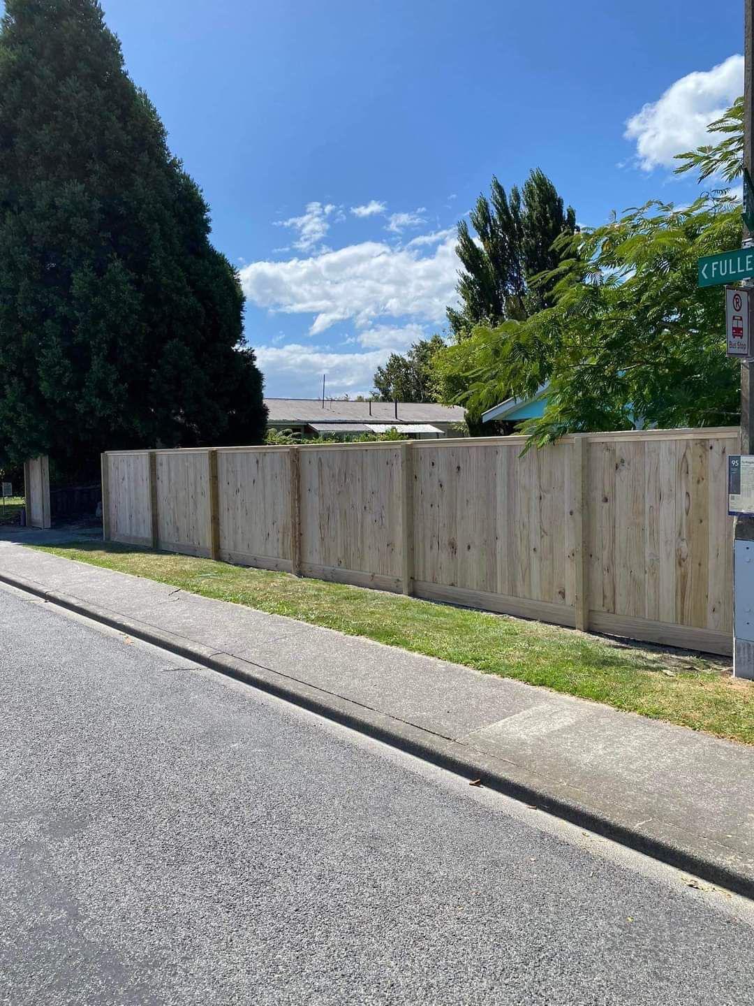 Christchurch fence