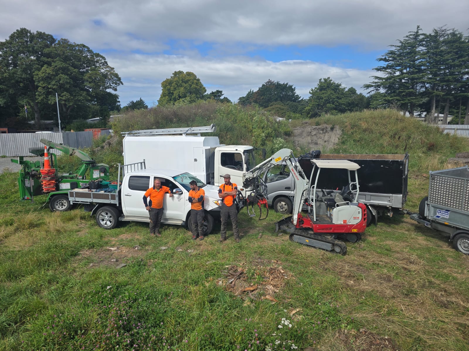 Land clearing Canterbury arborist