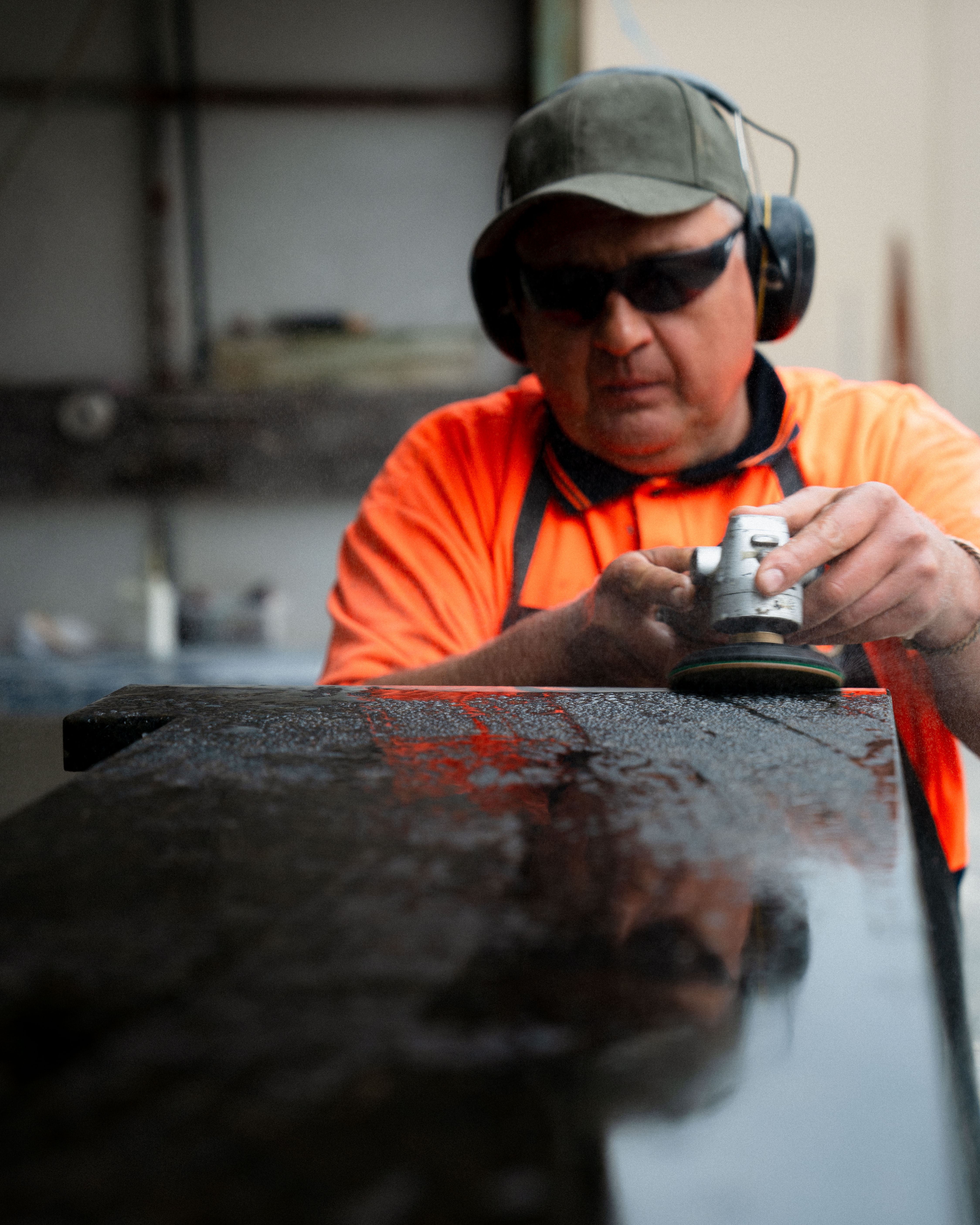 Maximum Stone workshop fabrication