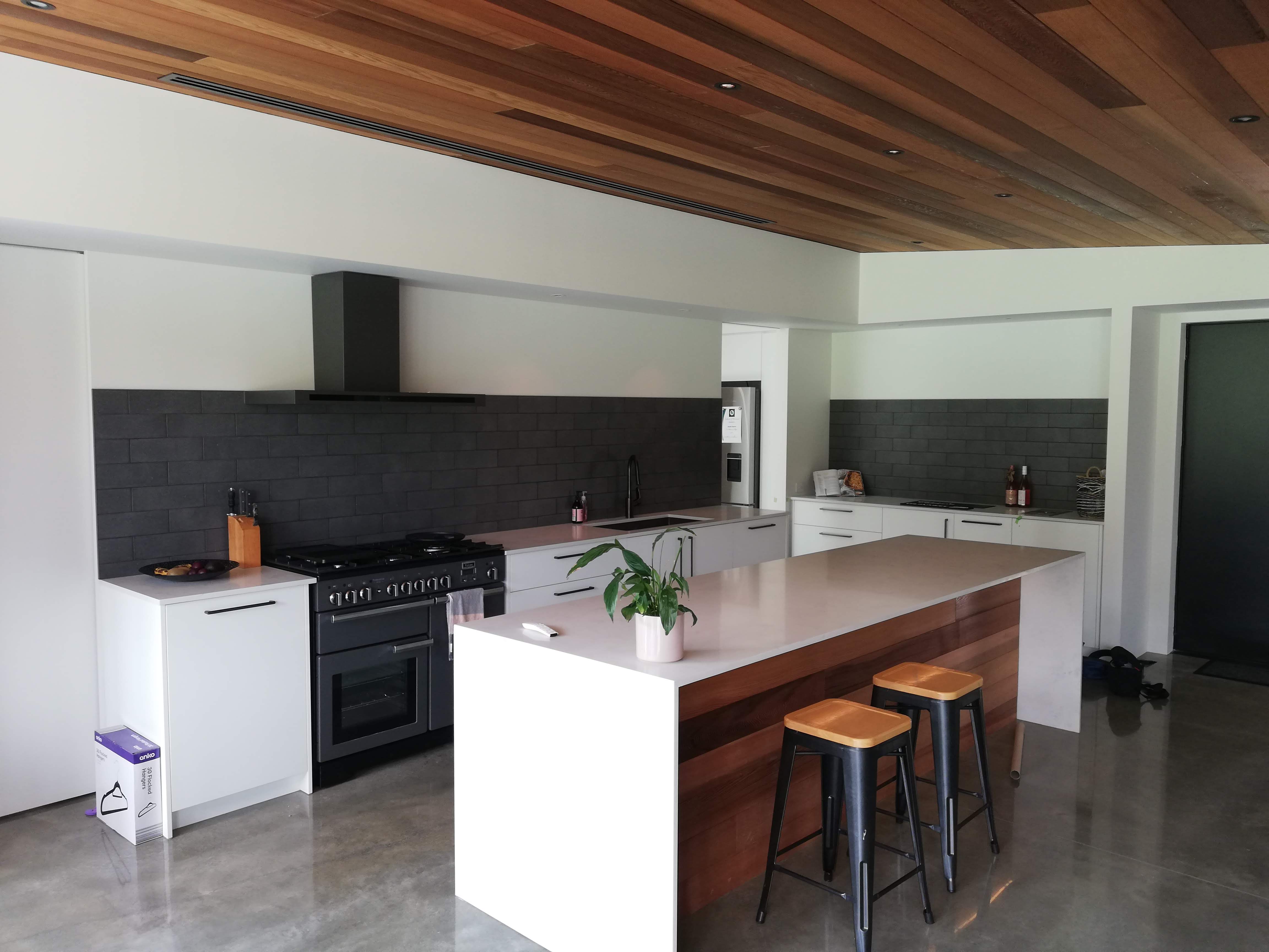Premium stone benchtop Auckland kitchen