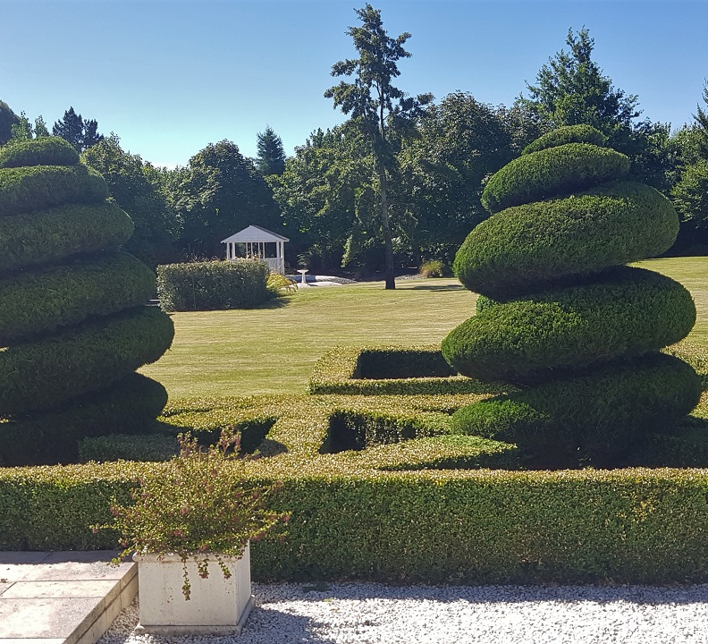 Hedge and topiary trimming