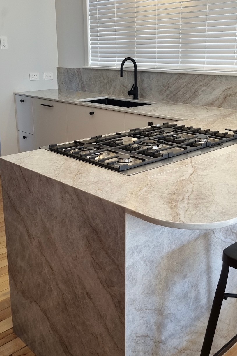 Maximum Stone kitchen craftsmanship Auckland