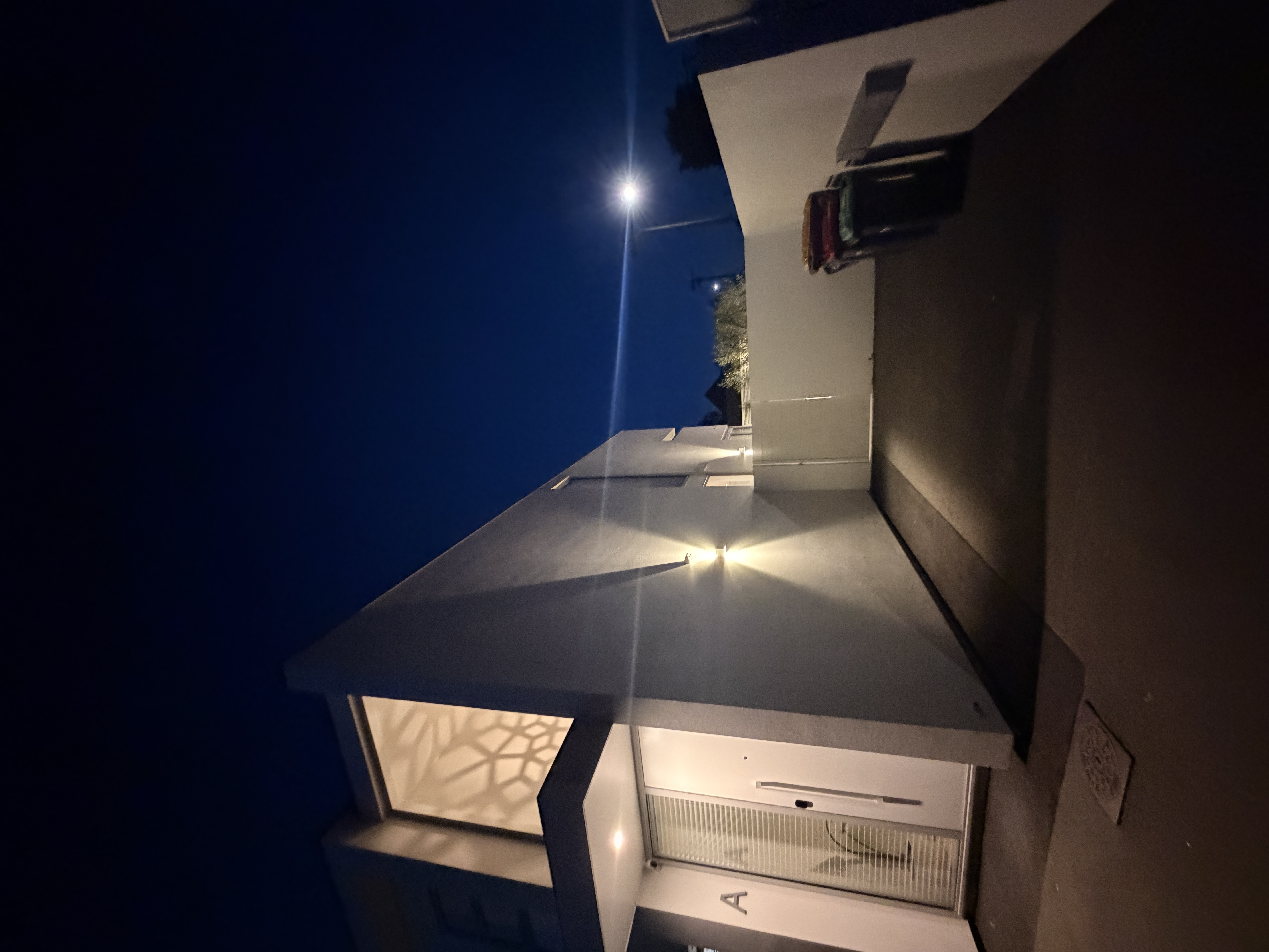 Outdoor lighting installation Christchurch